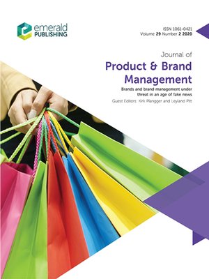 cover image of Journal of Product & Brand Management, Volume 29, Number 2